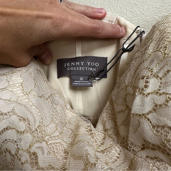 NWT BHLDN Jenny Yoo Juliette Dress in Ivory - Picture 15 of 16